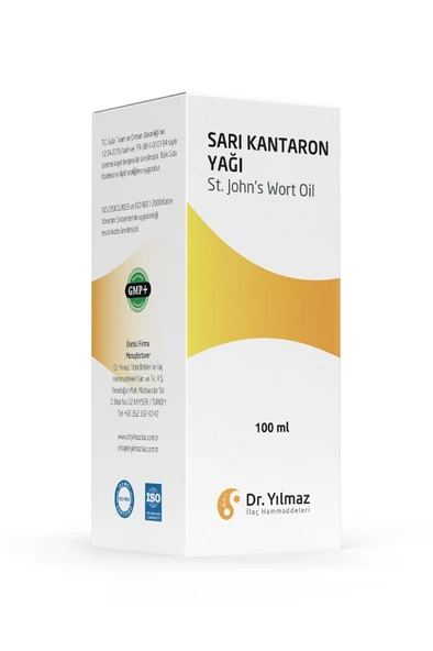 Dr. Yılmaz Sarı Kantaron Yağı 100 ml - Resim 2