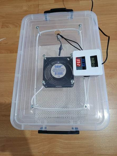 Kuluçka makinesi 40 lı el yapımı - Resim 5