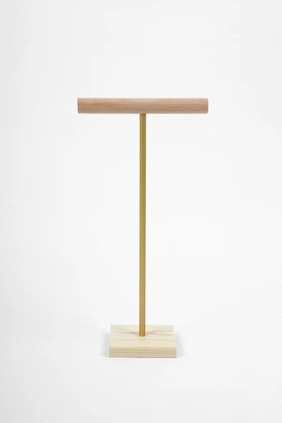 Ahşap Modern Tasarım Takı Standı - Resim 6