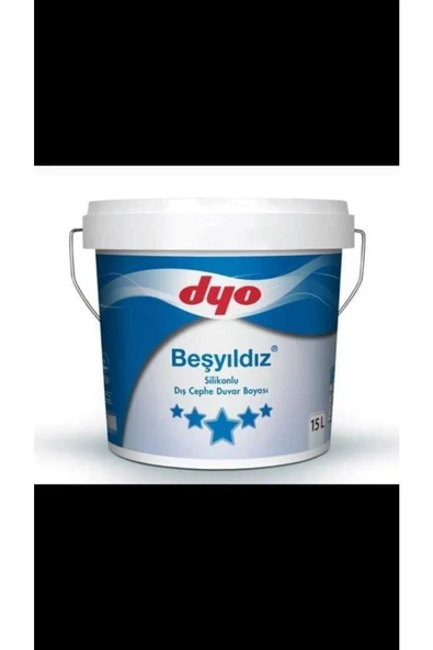 Dyo Beşyıldız Silikonlu Dış Cephe Duvar Boyası Salda Kumu  3,5kg (2,5LT) ürün görseli 1