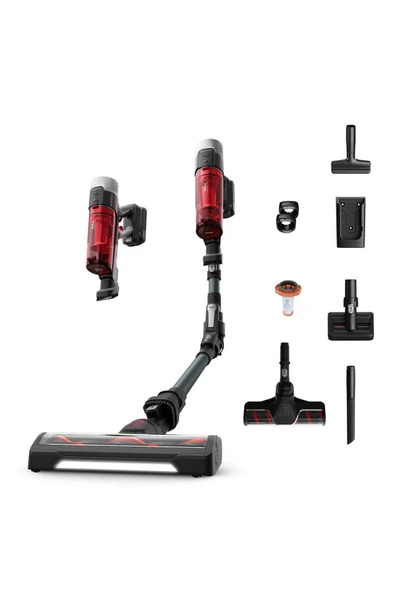 Tefal TY2098WO X-Force Flex 9.60 Animal Care Kablosuz Şarjlı Dikey Süpürge 100 Air Watt ürün görseli 1