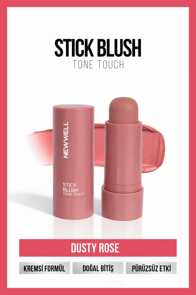 Stick Blush Tone Touch Dusty Rose 02 – Stick Allık ürün görseli 1