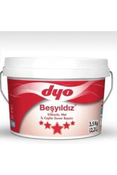 Dyo Beşyıldız Silikonlu Mat Iç Cephe Siyah 3,5 Kg ürün görseli 1