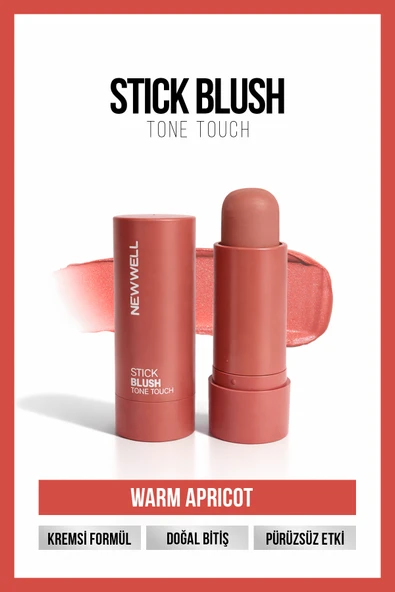 Stick Blush Tone Touch Warm Apricot 01 – Stick Allık ürün görseli 1