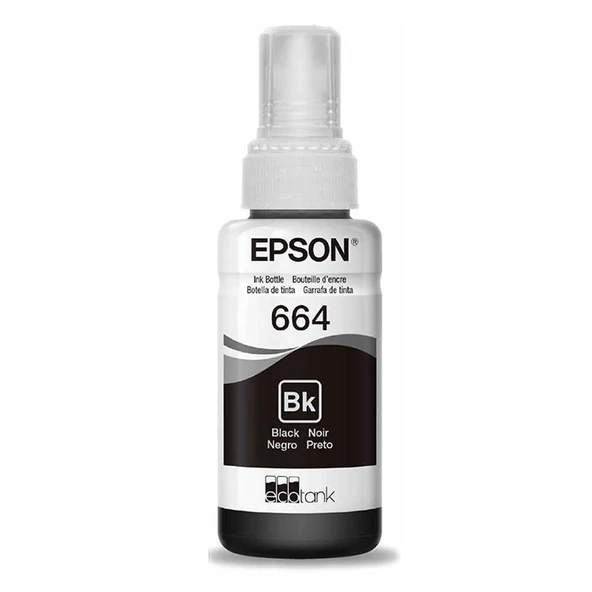 Epson Mürekkep Orj. T664 Black 70ml ürün görseli 1
