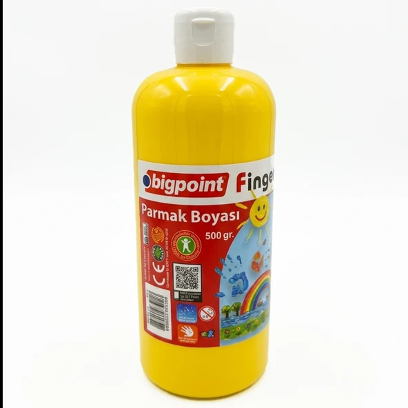 Bigpoint Parmak Boyası 500 gram Sarı ürün görseli 1