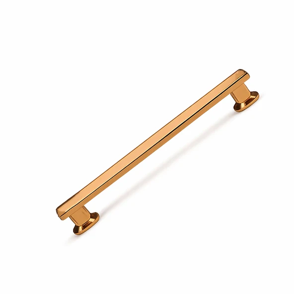 Özen Bronz Çekmece Kulp 160 mm Metal Şık Tasarım Mutfak Dolap Kapak Kulpu Dayanıklı Kullanım ürün görseli 1