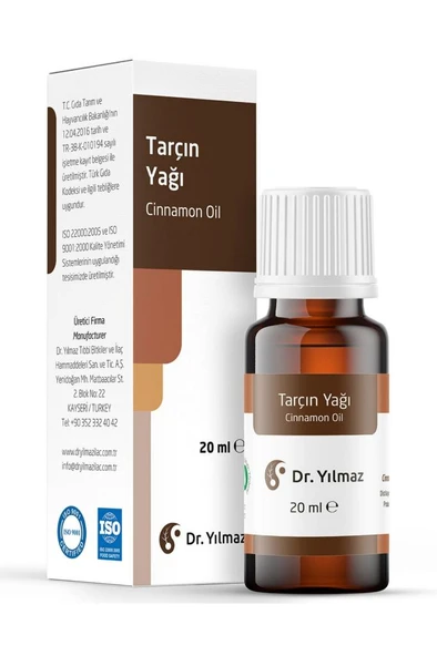 Dr. Yılmaz Tarçın Yağı 20 ml ürün görseli 1