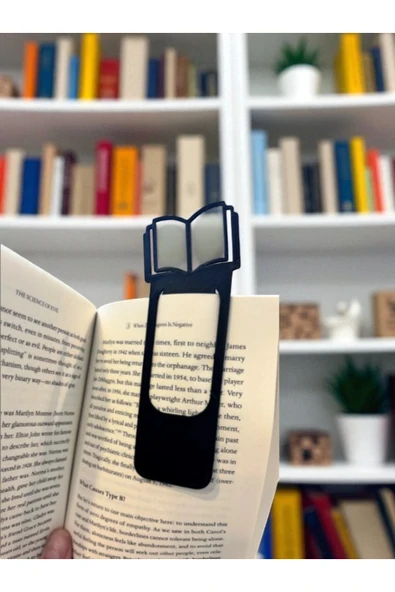 Layer Home Kitap Figürlü Kitap Ayracı – Şık ve Anlamlı Tasarım | Kitap Severler İçin Dekoratif Hediye Koyu Antrasit ürün görseli 1