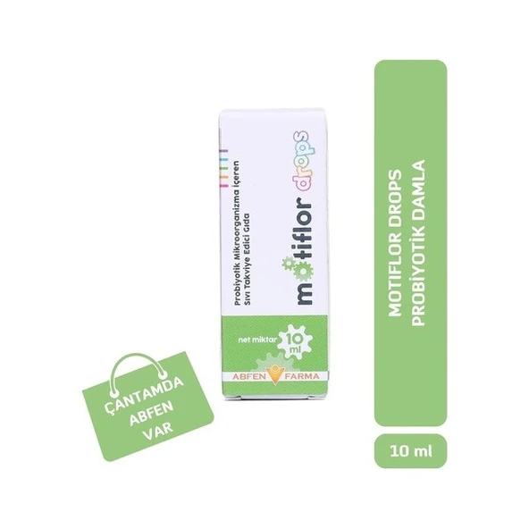 Motiflor Drops Probiyotik Damla 10 Ml (SKT:07/2027) ürün görseli 1