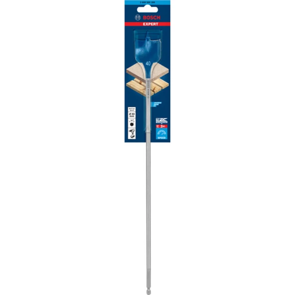 Bosch Expert SCS Yaprak Ahşap Mtk Ucu HEX 40x400 mm ürün görseli 1