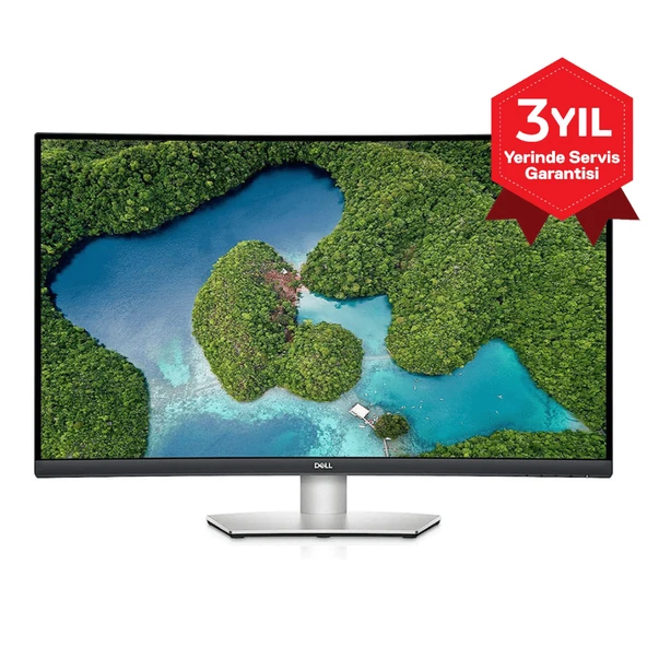 Dell S3221QSA 31.5 3840x2160 60Hz 4ms HDMI DP Curved Led Monitör ürün görseli 1