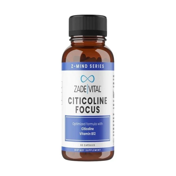 Zade Vital Citicoline Focus 60 Kapsül ürün görseli 1
