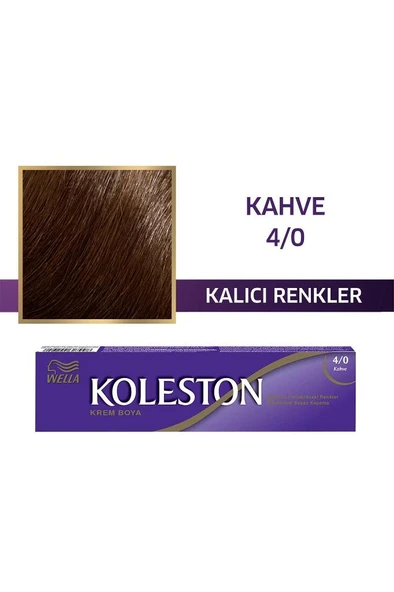 Koleston Single Tüp Boya 4/0 Kahve ürün görseli 1