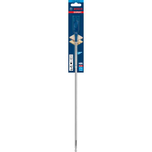 Bosch Expert SCS Yaprak Ahşap Mtk Ucu HEX 16x400 mm ürün görseli 1