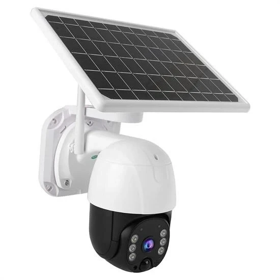 Solar Panelli Su Geçirmez Gece Görüş Destekli Wifi Bağlantılı Güvenlik Kamerası ürün görseli 1