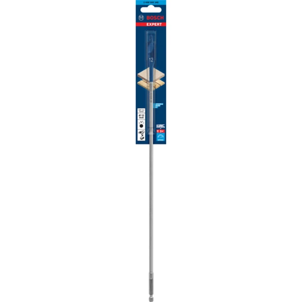 Bosch Expert SCS Yaprak Ahşap Mtk Ucu HEX 12x400 mm ürün görseli 1