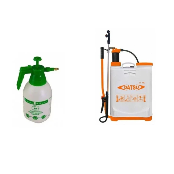 Datsu Cf 16 İlaçlama Pompası 16 Lt+Akmar Basınçlı Ilaçlama Pompası 2 Lt ürün görseli 1