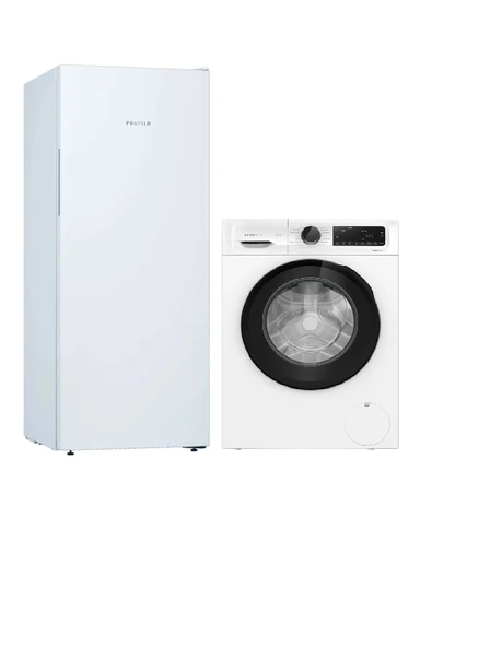 Profilo DF1024WEVV-CGA25203TR 2 Lİ Beyaz Eşya Seti ürün görseli 1