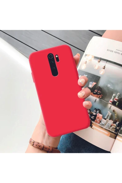 Xiaomi Redmi Note 8 Pro Kılıf Kamera Korumalı Silikon Rubber Arka Kapak ürün görseli 1