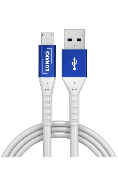 Micro Usb Samsung Xiaomi Huawei Uyumlu 120 cm Uzunluğunda Hızlı Şarj ve Data Kablosu ürün görseli 1