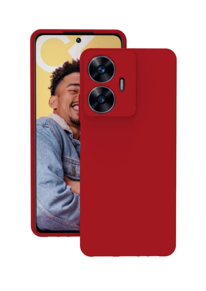 Realme C55 Kılıf Kamera Korumalı Silikon Rubber Arka Kapak ürün görseli 1