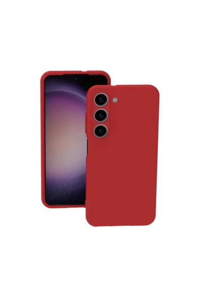 Samsung Galaxy S23 Kılıf Kamera Korumalı Silikon Rubber Arka Kapak ürün görseli 1