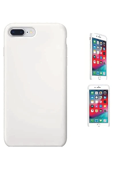 iPhone 7 Plus Kılıf Kamera Korumalı Silikon Rubber Arka Kapak ürün görseli 1