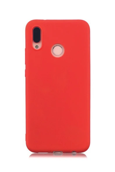 Huawei P Smart 2019 Kılıf Kamera Korumalı Silikon Rubber Arka Kapak ürün görseli 1