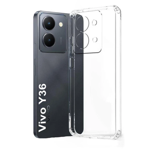 Vivo Y36 Kılıf Kamera Korumalı Silikon Rubber Arka Kapak ürün görseli 1
