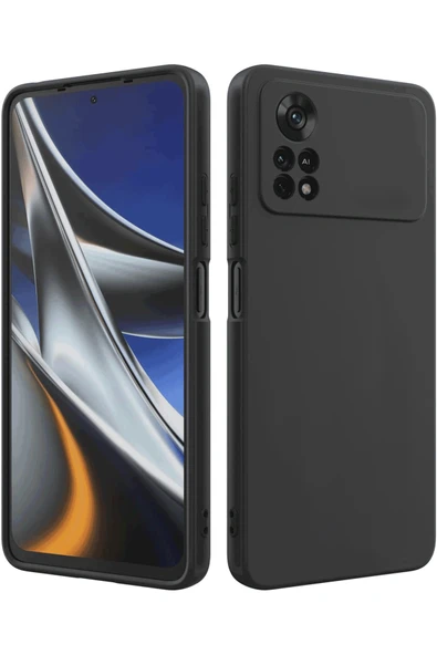 Xiaomi Poco M4 Pro Kılıf Kamera Korumalı Silikon Rubber Arka Kapak ürün görseli 1
