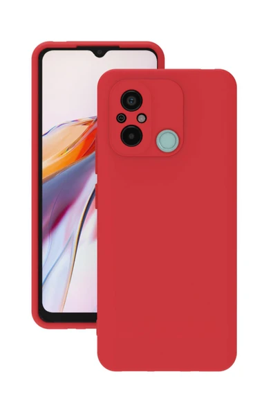 Xiaomi Redmi 12C Kılıf Kamera Korumalı Silikon Rubber Arka Kapak ürün görseli 1