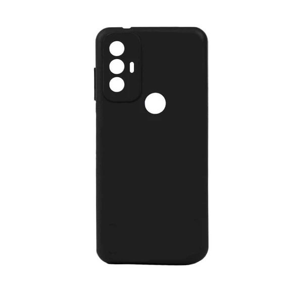 TCL 30 SE Kılıf Kamera Korumalı Silikon Rubber Arka Kapak ürün görseli 1