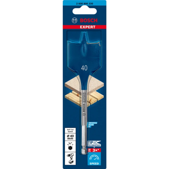 Bosch Expert SCS Yaprak Ahşap Mtk Ucu HEX 40x152 mm ürün görseli 1