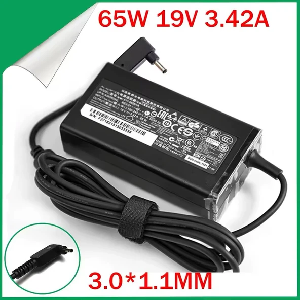Bluesery Acer ile Uyumlu Aspire 3 A315-57 Adaptör, Şarj Aleti Cih ürün görseli 1