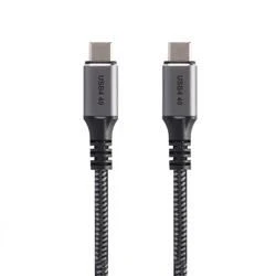 Vcom CU520M-2.0 Type-C to Type-C 2m 20Gbps USB4 5A Şarj Kablosu - Resim 3