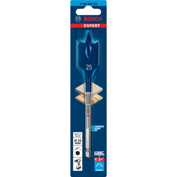 Bosch Expert SCS Yaprak Ahşap Mtk Ucu HEX 25x152 mm ürün görseli 1