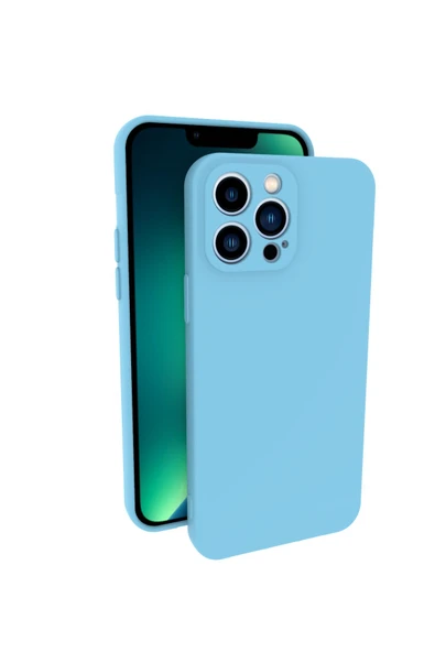 iPhone 14 Pro Max Kılıf Kamera Korumalı Silikon Rubber Arka Kapak ürün görseli 1