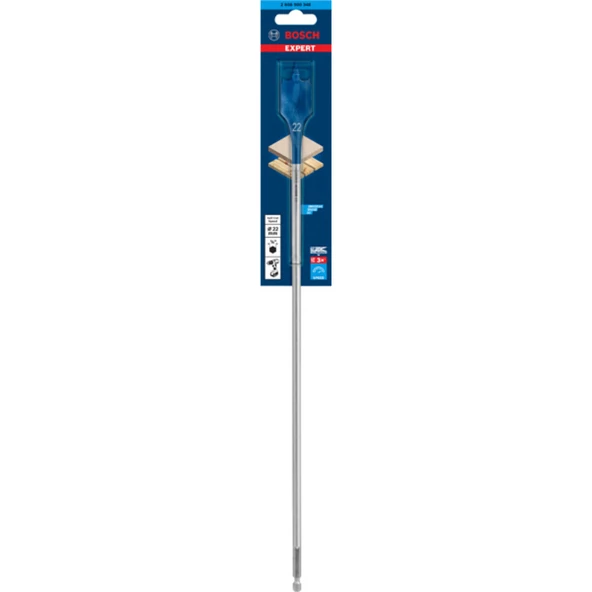 Bosch Expert SCS Yaprak Ahşap Mtk Ucu HEX 22x400 mm ürün görseli 1