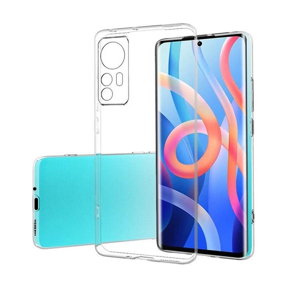 Xiaomi 12 Lite Kılıf Kamera Korumalı Silikon Rubber Arka Kapak ürün görseli 1
