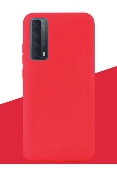 Huawei P Smart 2021 Kılıf Kamera Korumalı Silikon Rubber Arka Kapak ürün görseli 1