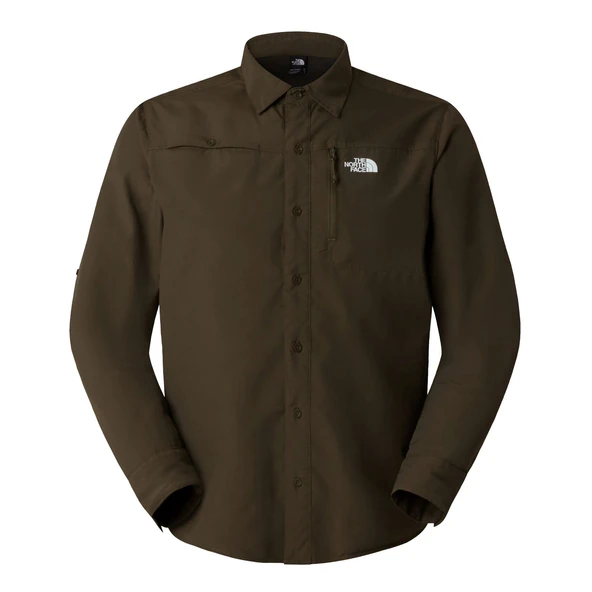 The North Face M SEQUOIA LONG SLEEVE SHIRT Erkek Gömlek NF0A8FU521L1 ürün görseli 1