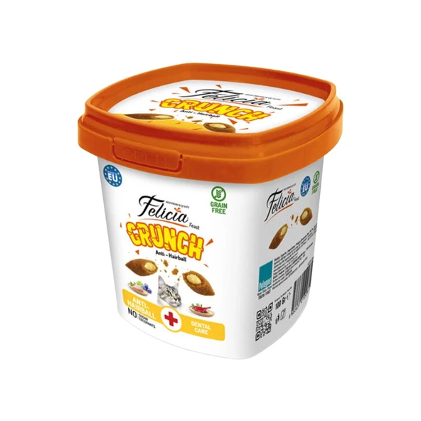 Felicia Crunch Anti Hairball Kedi Ödülü 100 gr ürün görseli 1