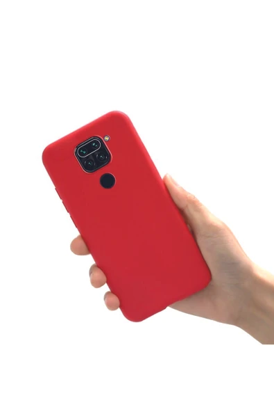 Xiaomi Redmi Note 9 Kılıf Kamera Korumalı Silikon Rubber Arka Kapak ürün görseli 1
