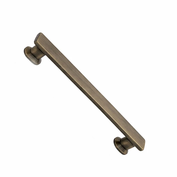 Özen Çizme Antik Sarı Çekmece Kulp 160 mm Dayanıklı Metal Dolap Kulpu Şık Tasarım Mobilya Aksesuarı ürün görseli 1