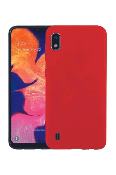Samsung Galaxy A10 Kılıf Kamera Korumalı Silikon Rubber Arka Kapak ürün görseli 1