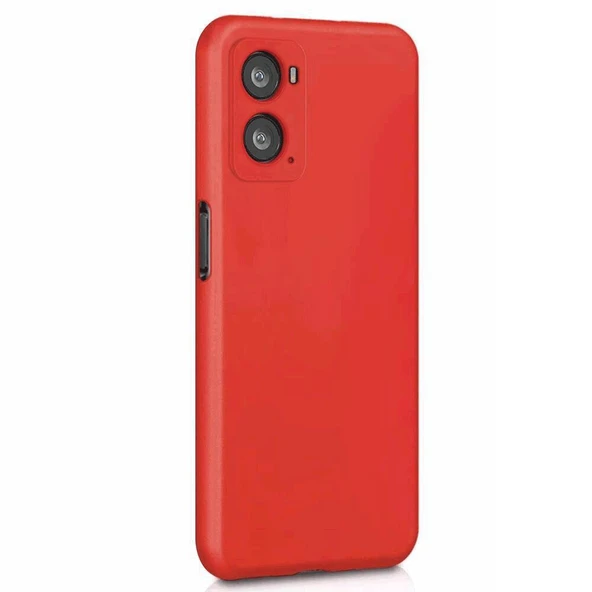 Oppo A96 Kılıf Kamera Korumalı Silikon Rubber Arka Kapak ürün görseli 1
