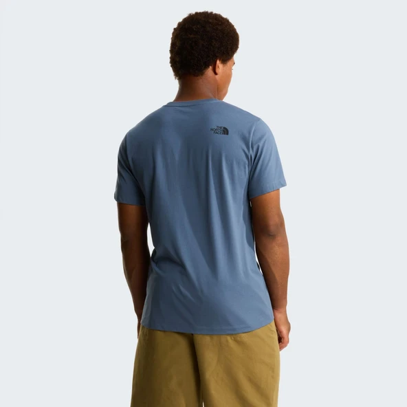 The North Face M EVOLUTION BOX HALF DOME REGULAR Erkek Tişört NF0A8G9C0U31 - Resim 4