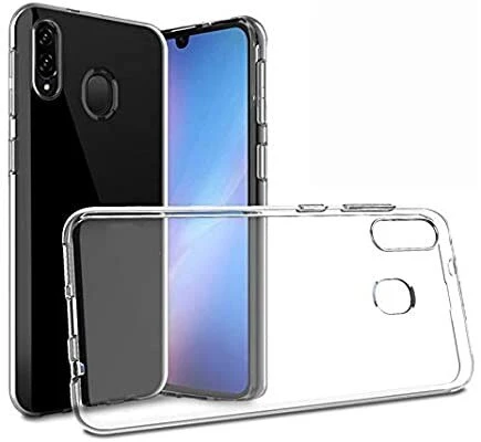 Samsung Galaxy A20S Kılıf Şeffaf fit Silikon Rubber Arka Kapak ürün görseli 1