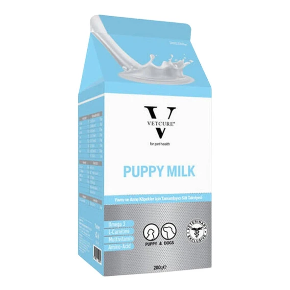 Vetcure Puppy Milk Yavru Köpek Süt Tozu 200 Gr ürün görseli 1
